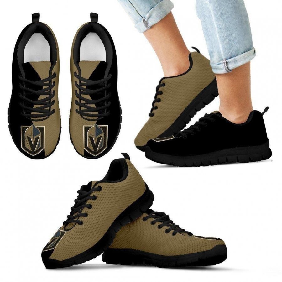 Two Colors Trending Lovely Vegas Golden Knights Sneakers #923