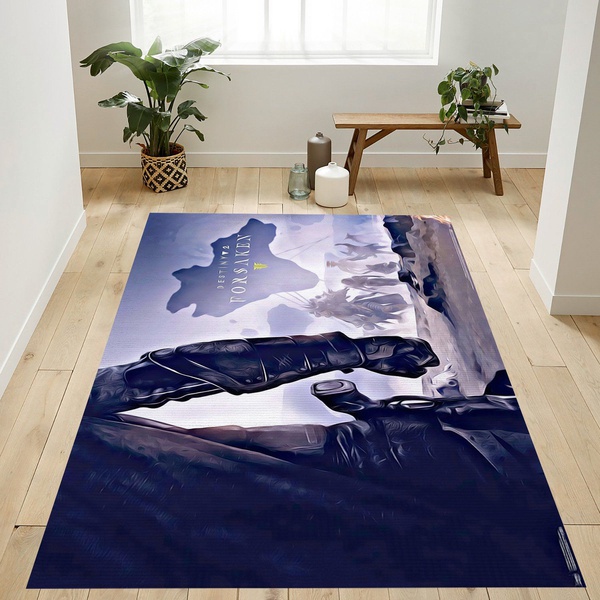 Destiny 2 Secondary Key Art Area Rug For Gift Living Room Rug Home Decor Floor Decor