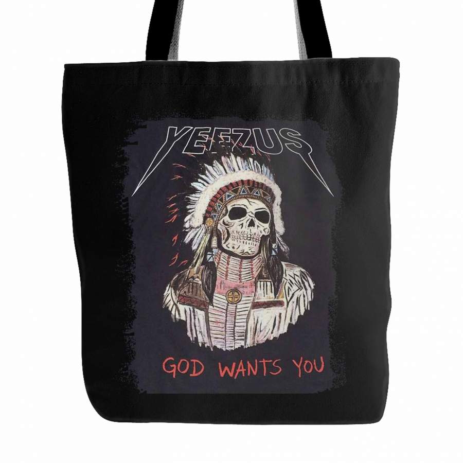 Kanye West Shirt Yeezus Tour2 Tote Bag