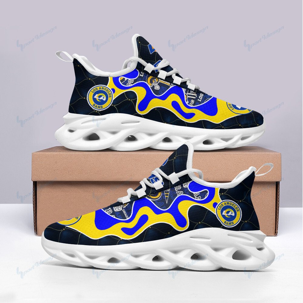 Los Angeles Rams Yezy Running Sneakers Bb915