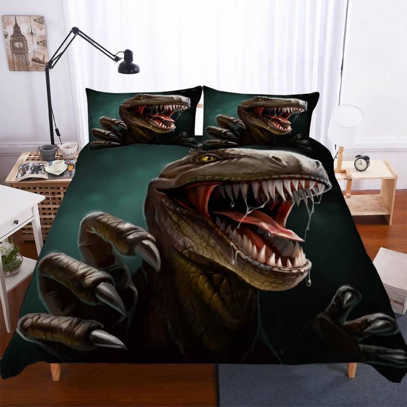 3D Lost World Jurassic Park Dinosaur Pattern Digital3 Pieces Variousizess 3D Customize Bedding Set Duvet Cover SetBedroom Set Bedlinen