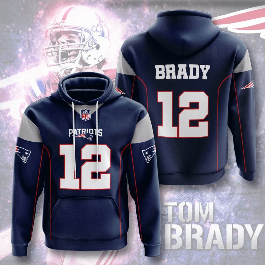 New England Patriots No1276 Custom Hoodie 3D