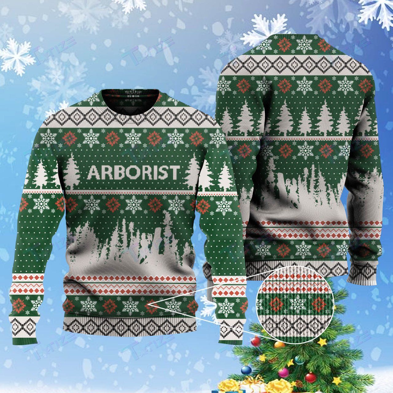 Arborist Ugly Sweater