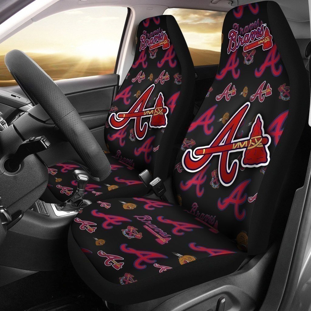 Braves Baseball Team Car Seat Covers