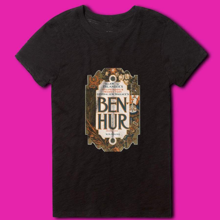 Ben Hur Vintage Poster New Movie Women’S T Shirt