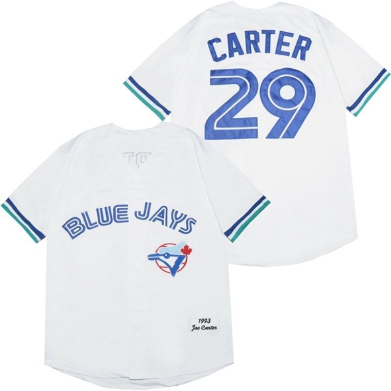 Toronto Blue Jays Joe Carter #29 2020 MLB White Jersey