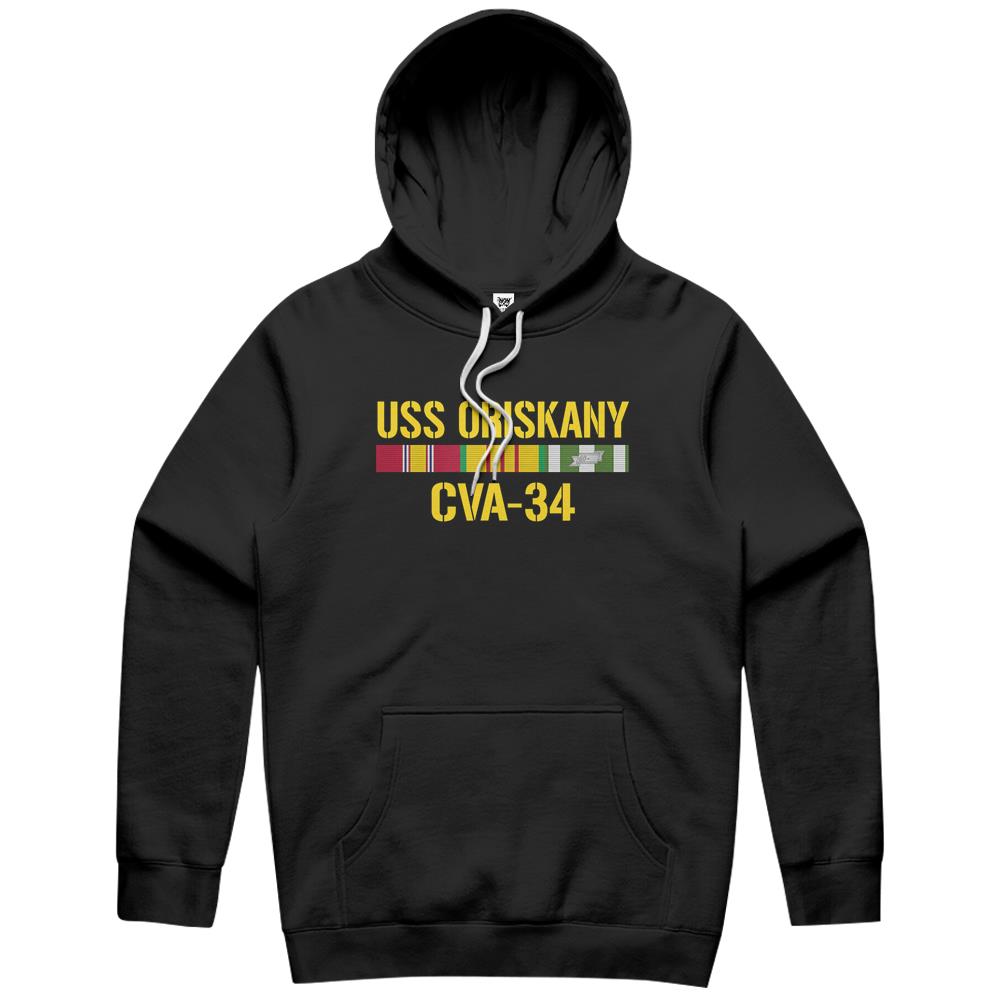 Uss Oriskany Cva-34 Vietnam Veteran Hoodie