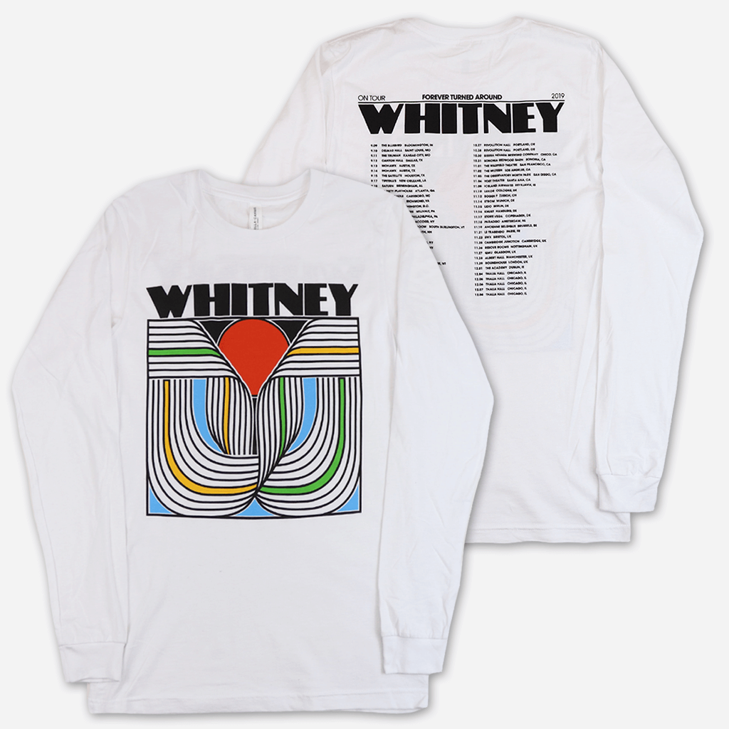 Forever Turned Around Tour White Long Sleeve
