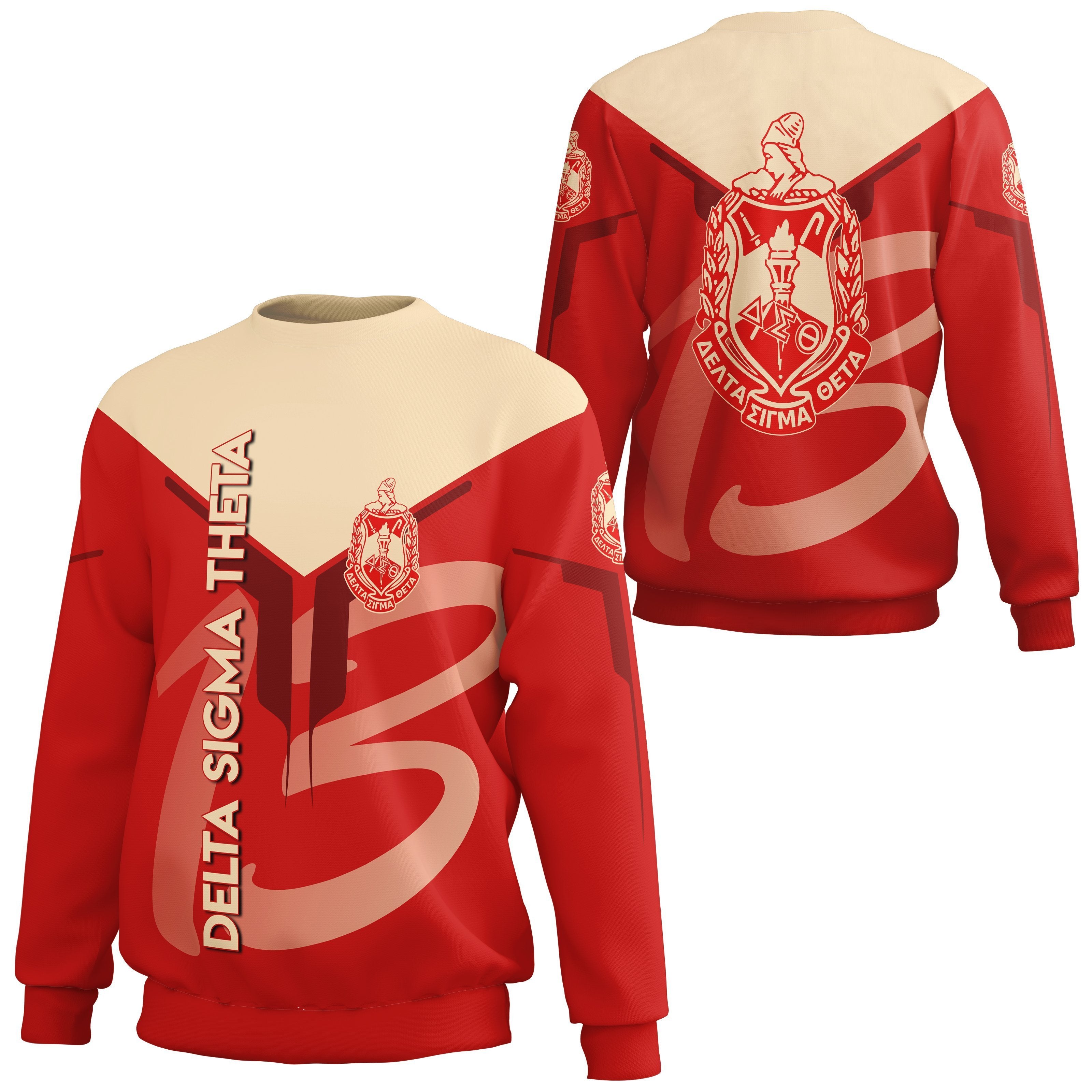 Greek Life Sweatshirt – Delta Sigma Theta Sweatshirt Drinking Style J5