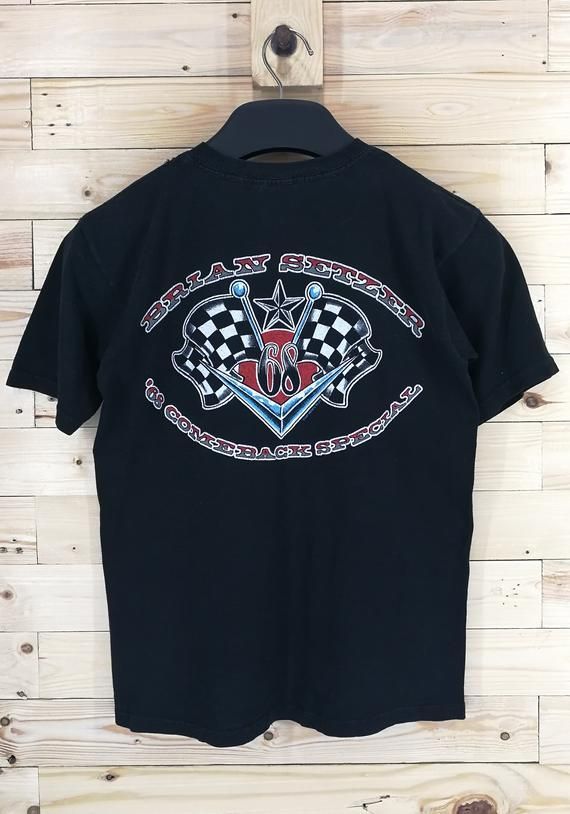 Brian Setzer Stray Cats Band Shirt