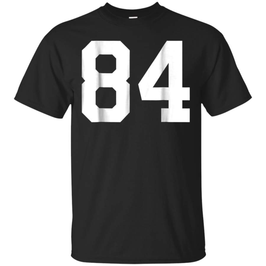 AGR 84 Sports Jersey Number T-Shirt for Team Fan Player Coach