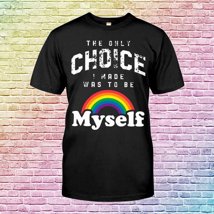 Gift For Lesbian, Lgbt Rainbow Pride Month Classic T-Shirt Shirt, Transgender Shirt Polyamory Shirt