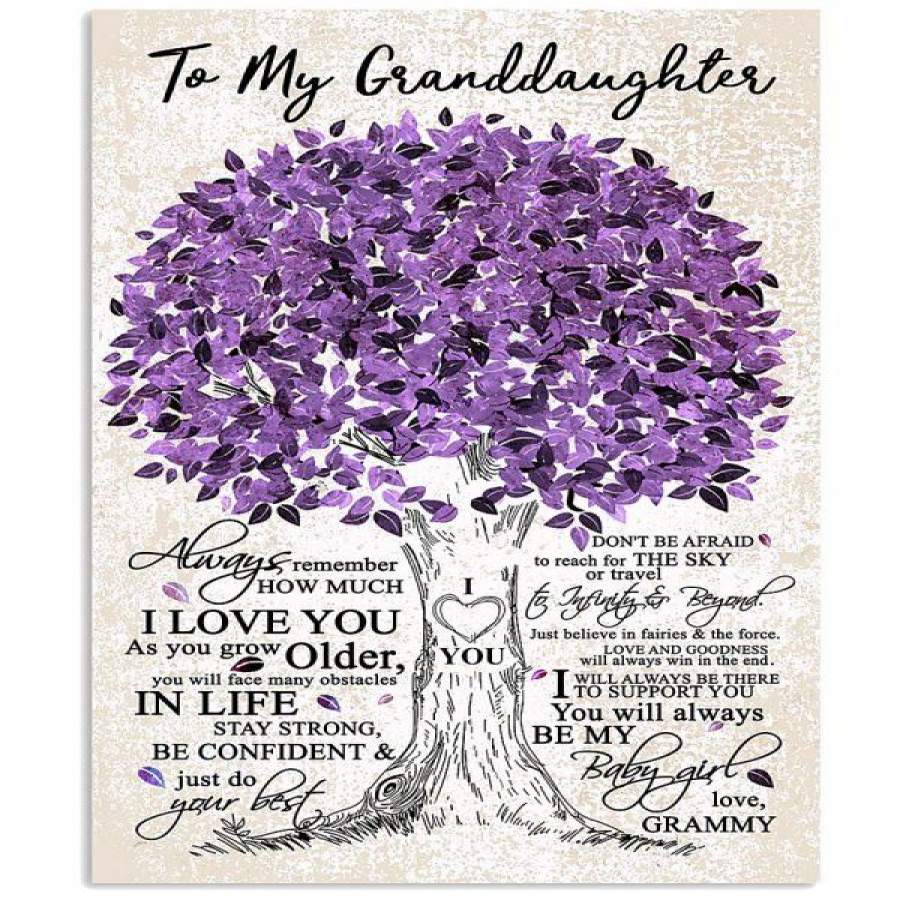 TO MY GRANDDAUGHTER Vertical Poster