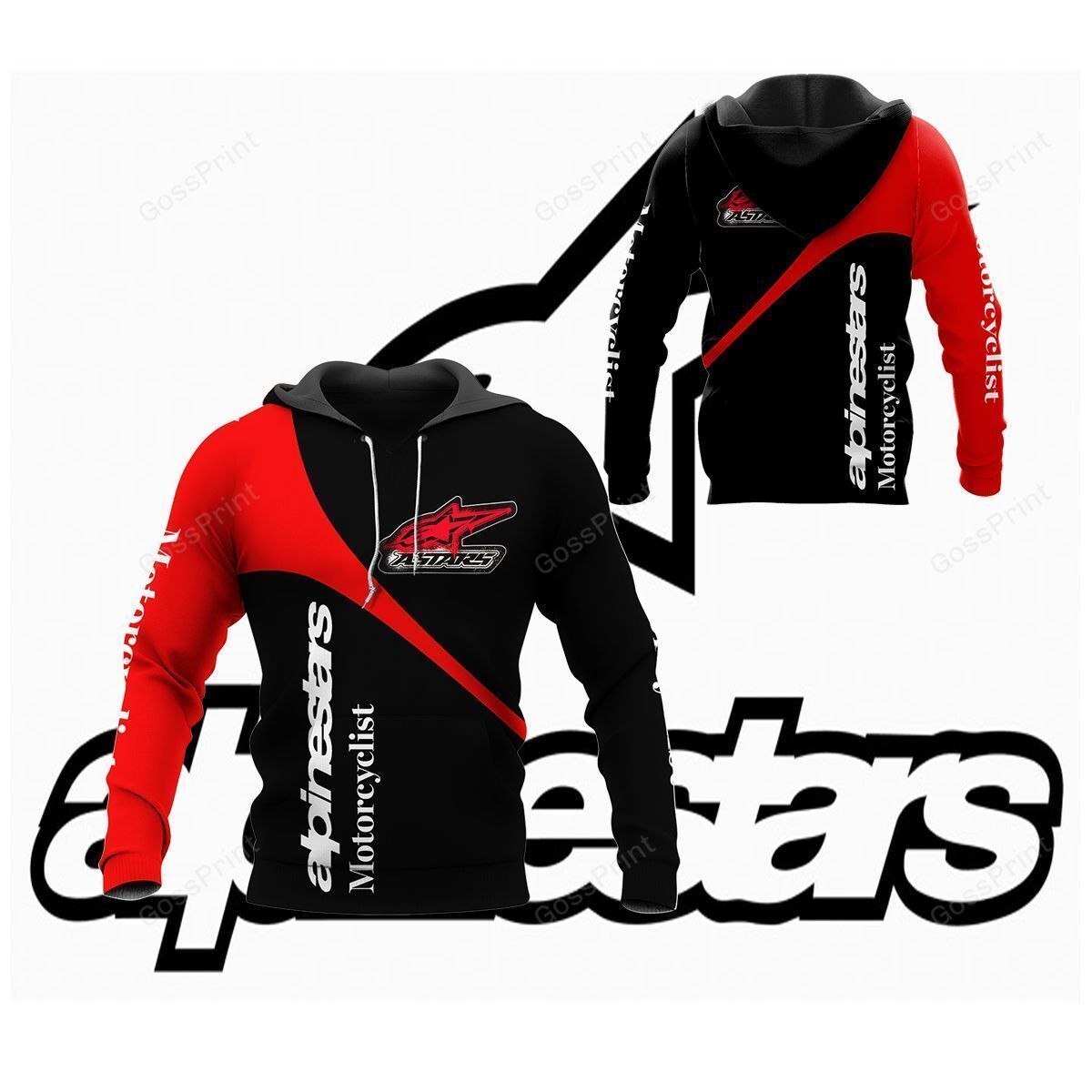 3D All Over Printed Alpinestars Shirts Ver 12