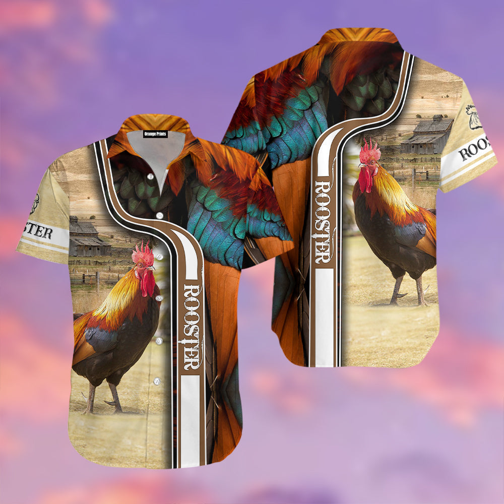 Rooster Hawaii Shirt For Men Women Ha105641