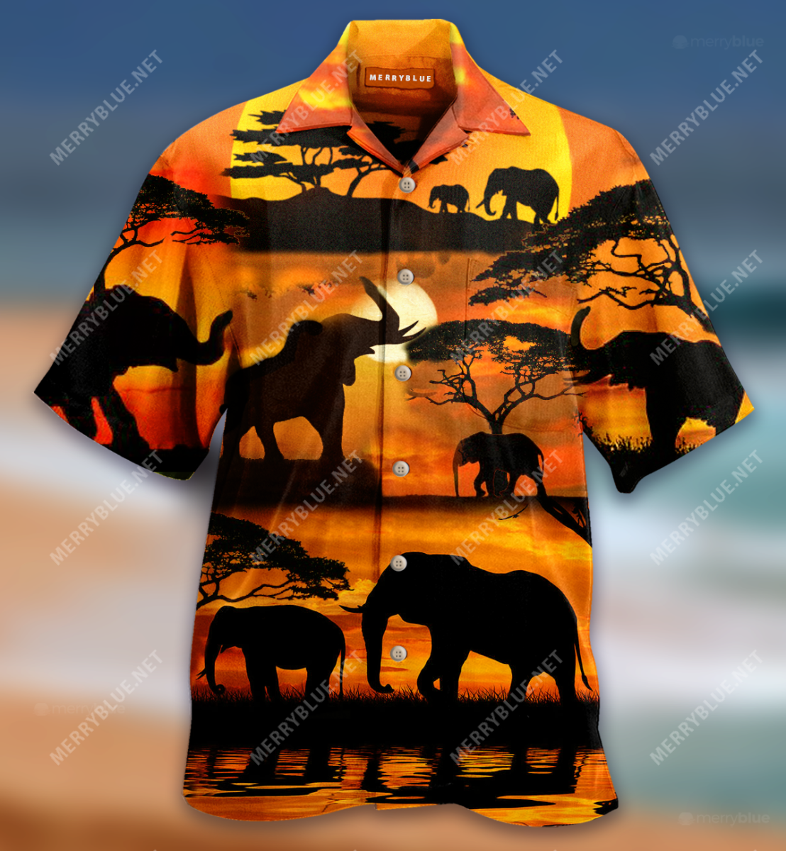 You’Re Stronger Than You Think Elephant Unisex Hawaiian Shirt