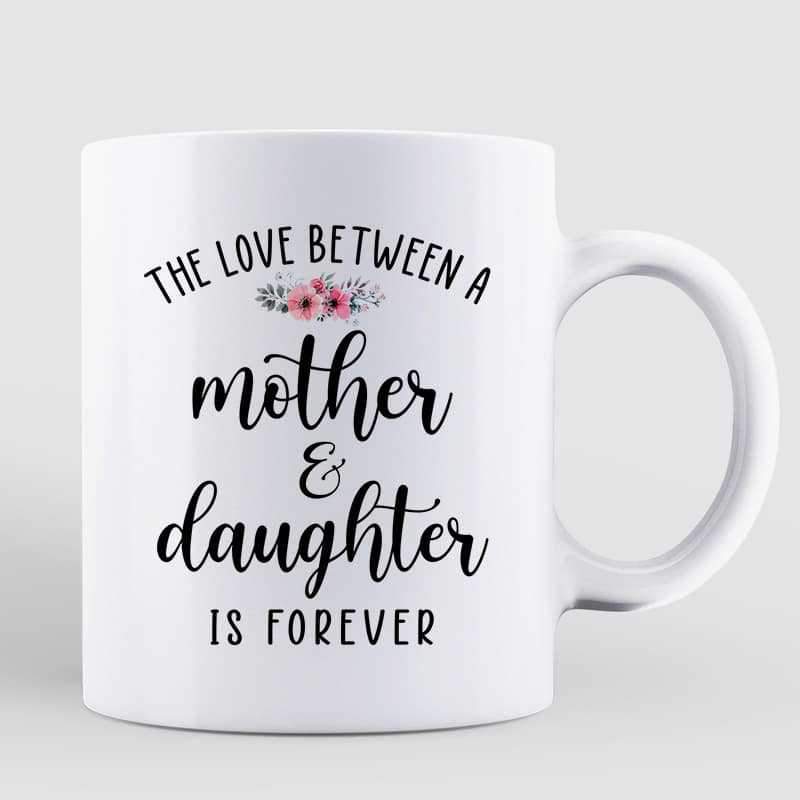 Mother & Daughter Hugging Personalized Mug