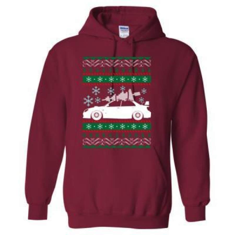 AGR 240sx Ugly Christmas Sweater Xmas – Heavy Blend™ Hooded Sweatshirt