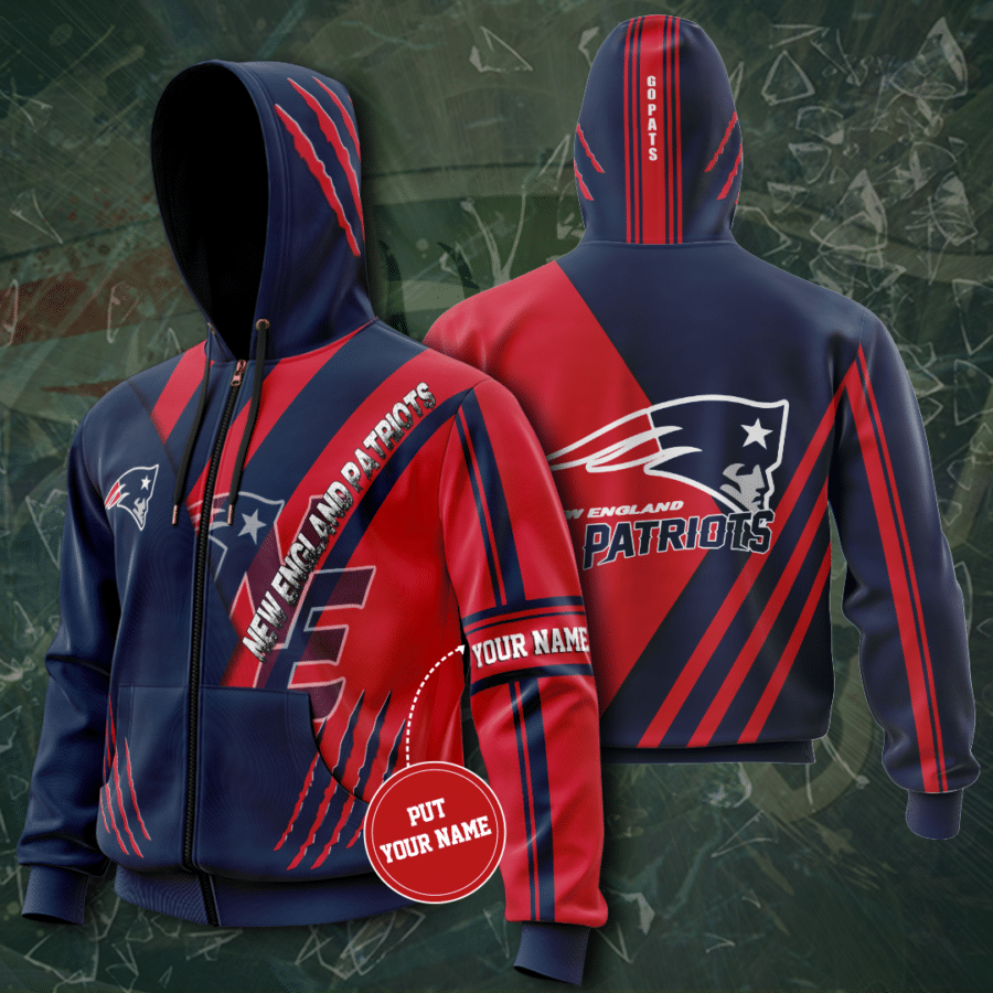 Personalized Nep Zip-Up Hoodie