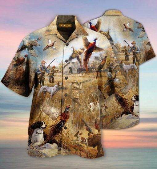 Find Pheasant Hunting Hawaii Aloha Shirts Ha52196