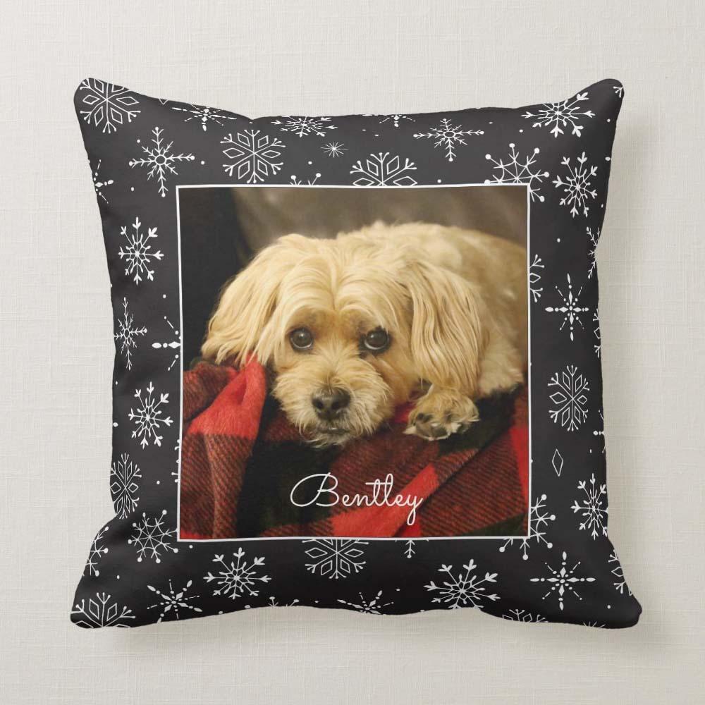 ViticStore™ Mu Puppy, Personalize Pet Photo – Sofa Cushion, Christmas pillow, best gift for Christmas, Gift Idea