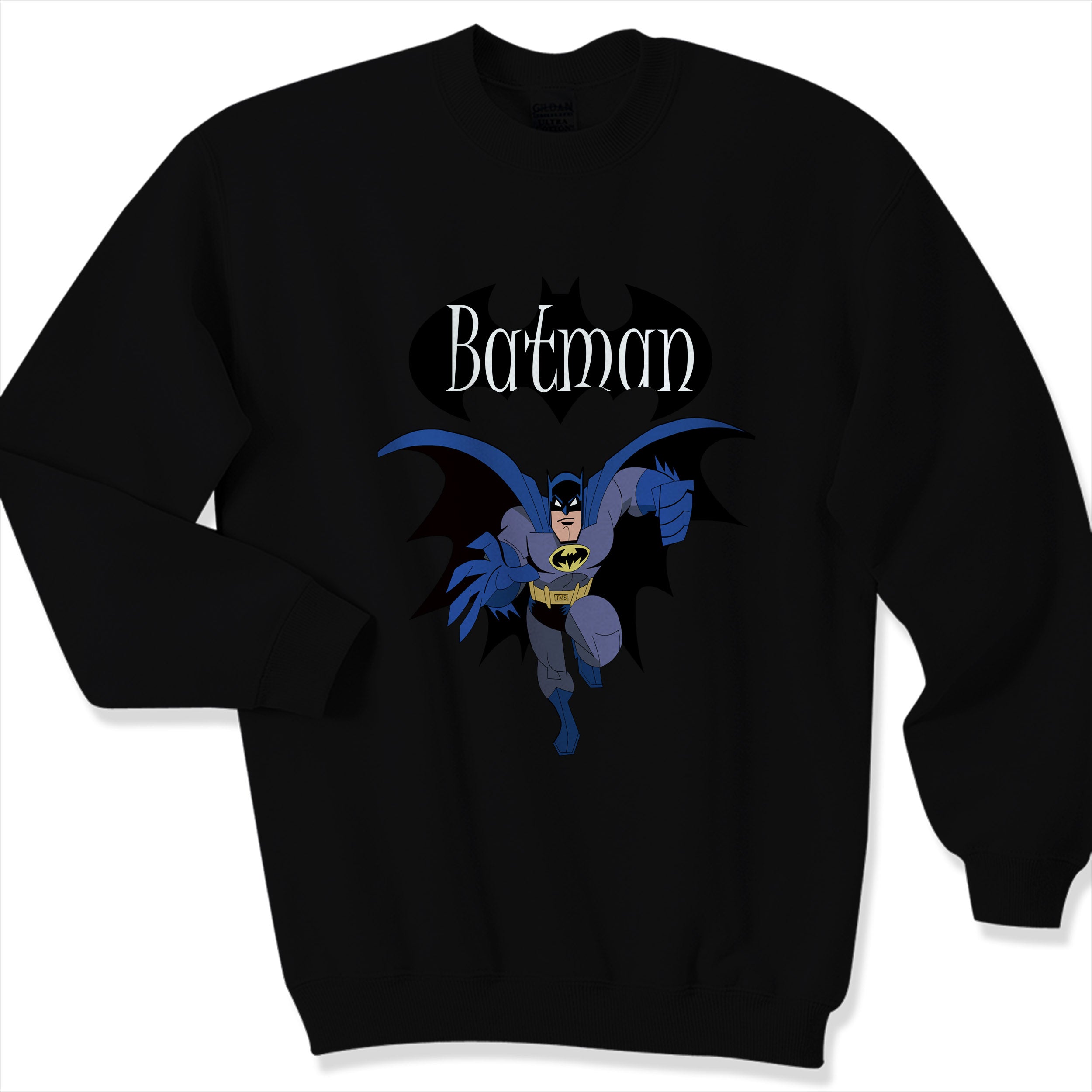 Batman And Batgirl Action And Smile 1 Sweater Sweatshirt