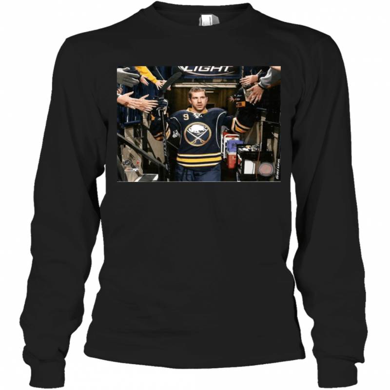 Derek Roy Buffalo Sabres Entrance Long Sleeve T-Shirt