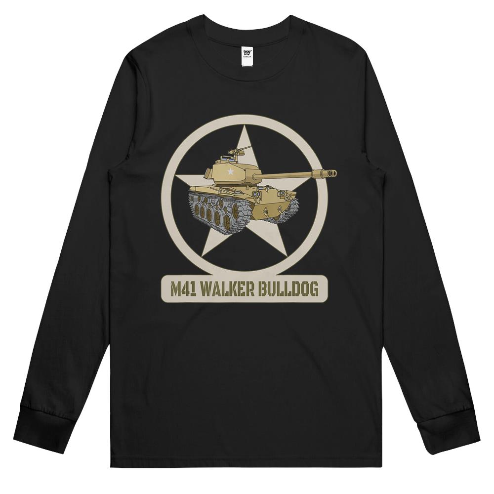 M41 Walker Bulldog American Light Us Army Long Sleeve T Shirts