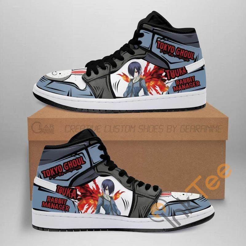 Touka Kirishima Custom Tokyo Ghoul Anime Custom Sneakers It3017 Air Jordan Sneaker Air Jordan High Sneakers