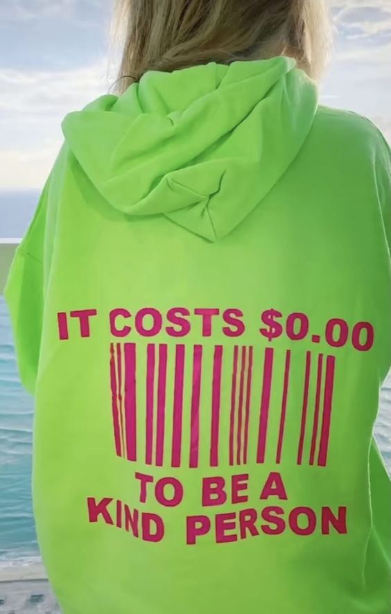 It Costs To Be A Kind Person Hoodie