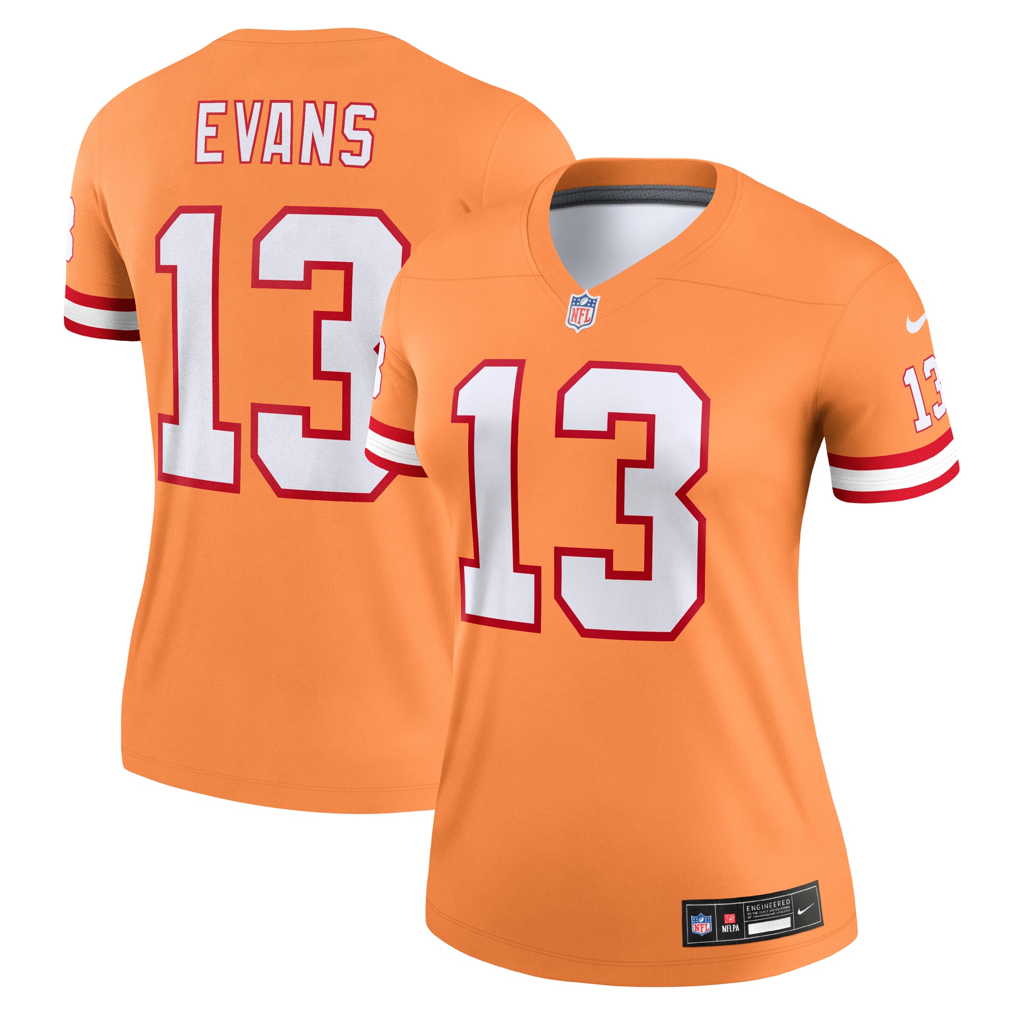 Women’s Tampa Bay Buccaneers Mike Evans Orange Alternate Legend Jersey