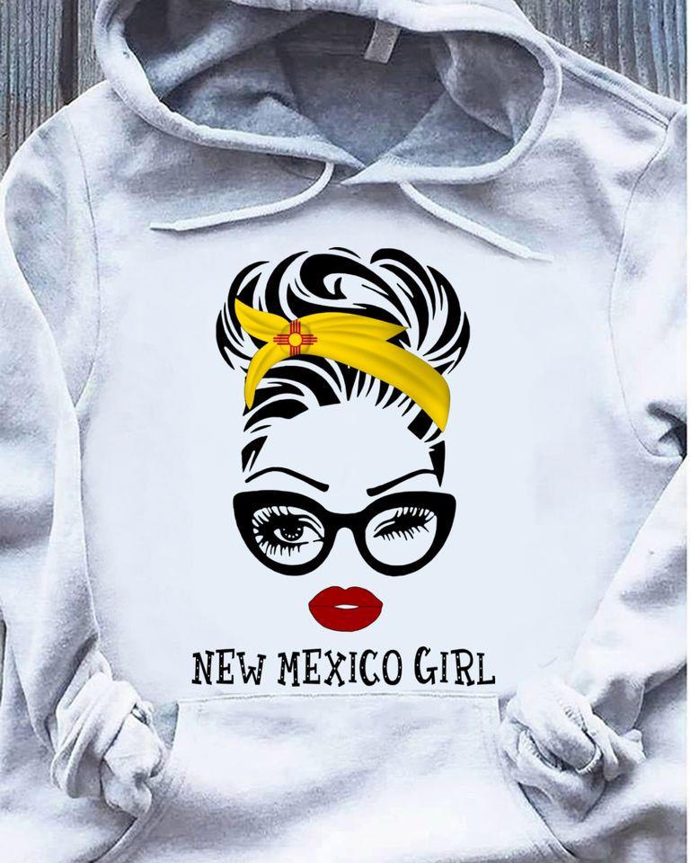 Messy Bun New Mexico Girl Gift Standard/Premium T-Shirt