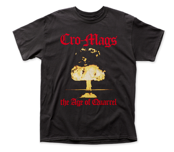 Cro-Mags – The Age of Quarrel | Black S/S Adult T-Shirt