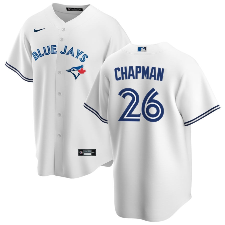 Toronto Blue Jays Matt Chapman 26 MLB White Home Jersey Gift For Blue Jays Fans