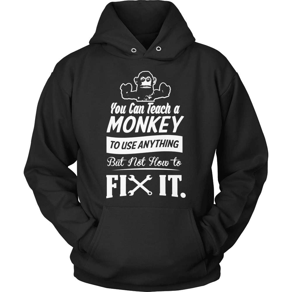 Mechanic T-Shirt Design – Monkey