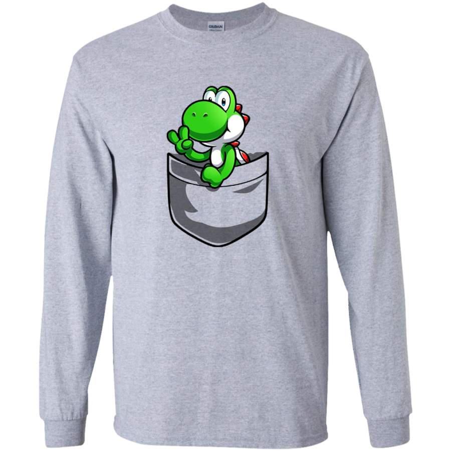 AGR Pocket Yoshi Tshirt Long Sleeve T-Shirt