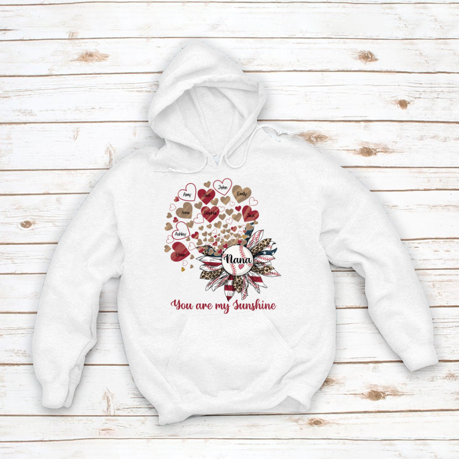 Mom Grandma Little Sunshine Hoodie