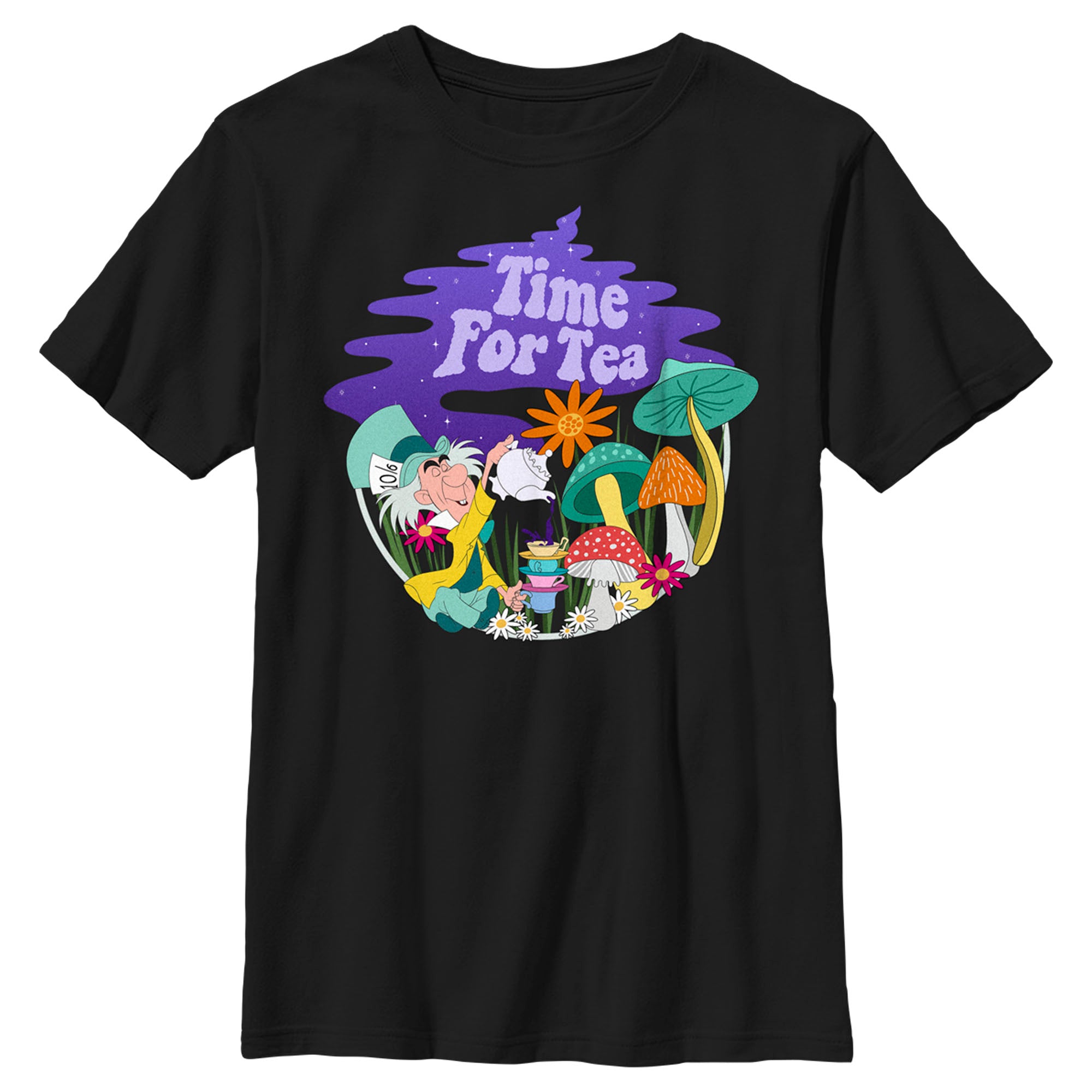 Boy’S Alice In Wonderland Mad Hatter Time For Tea T-Shirt