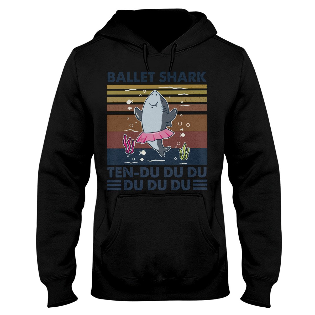 Ballet Shark Retro Ez09 1109 Hoodie