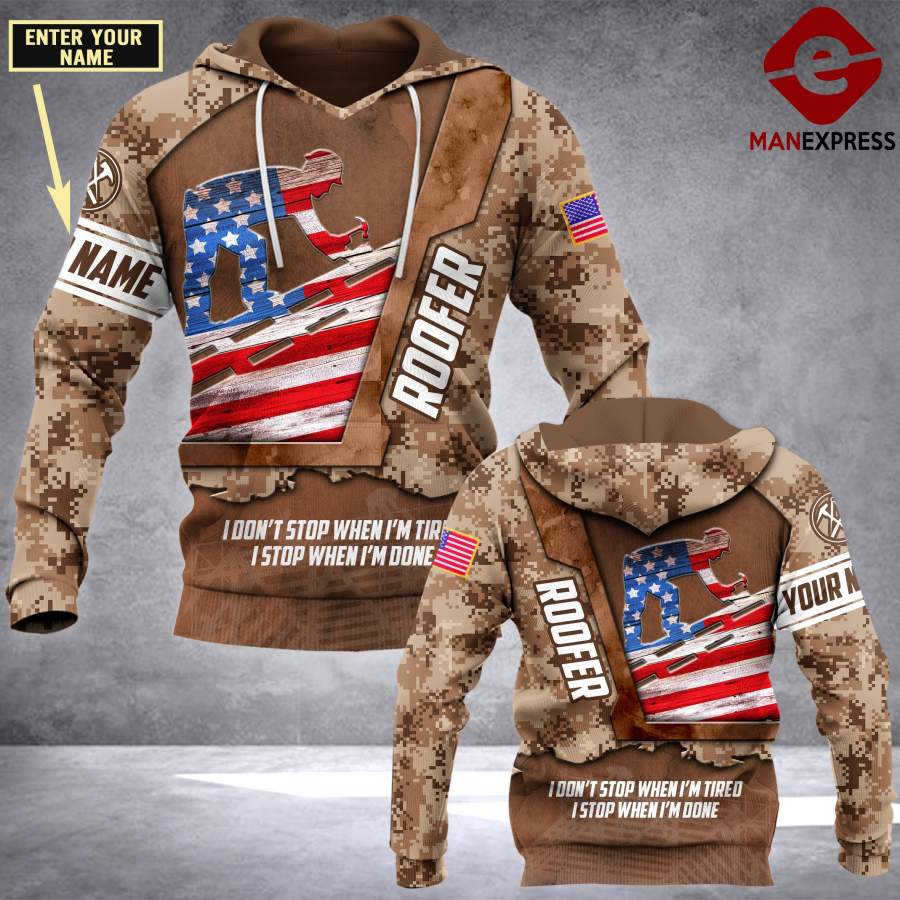 VH CUSTOMIZE ROOFER USA HOODIE 2112 3D ALL OVER PRINTED PDT