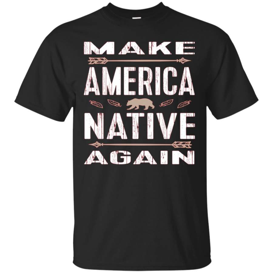 AGR Indigenous Peoples Day Tshirt: Make America Native Again Tee