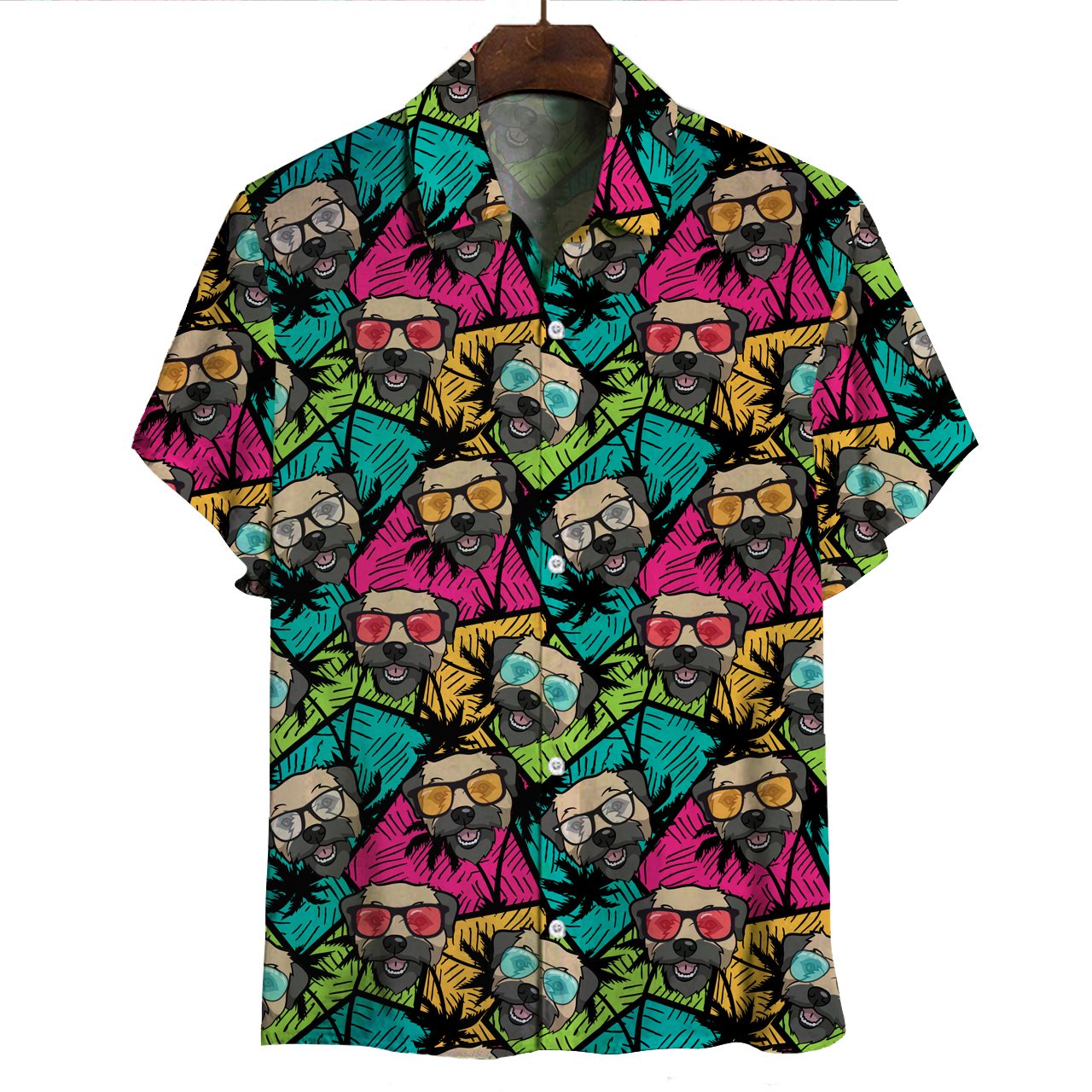 Aloha Hawaii Border Terrier Shirt Ha41471