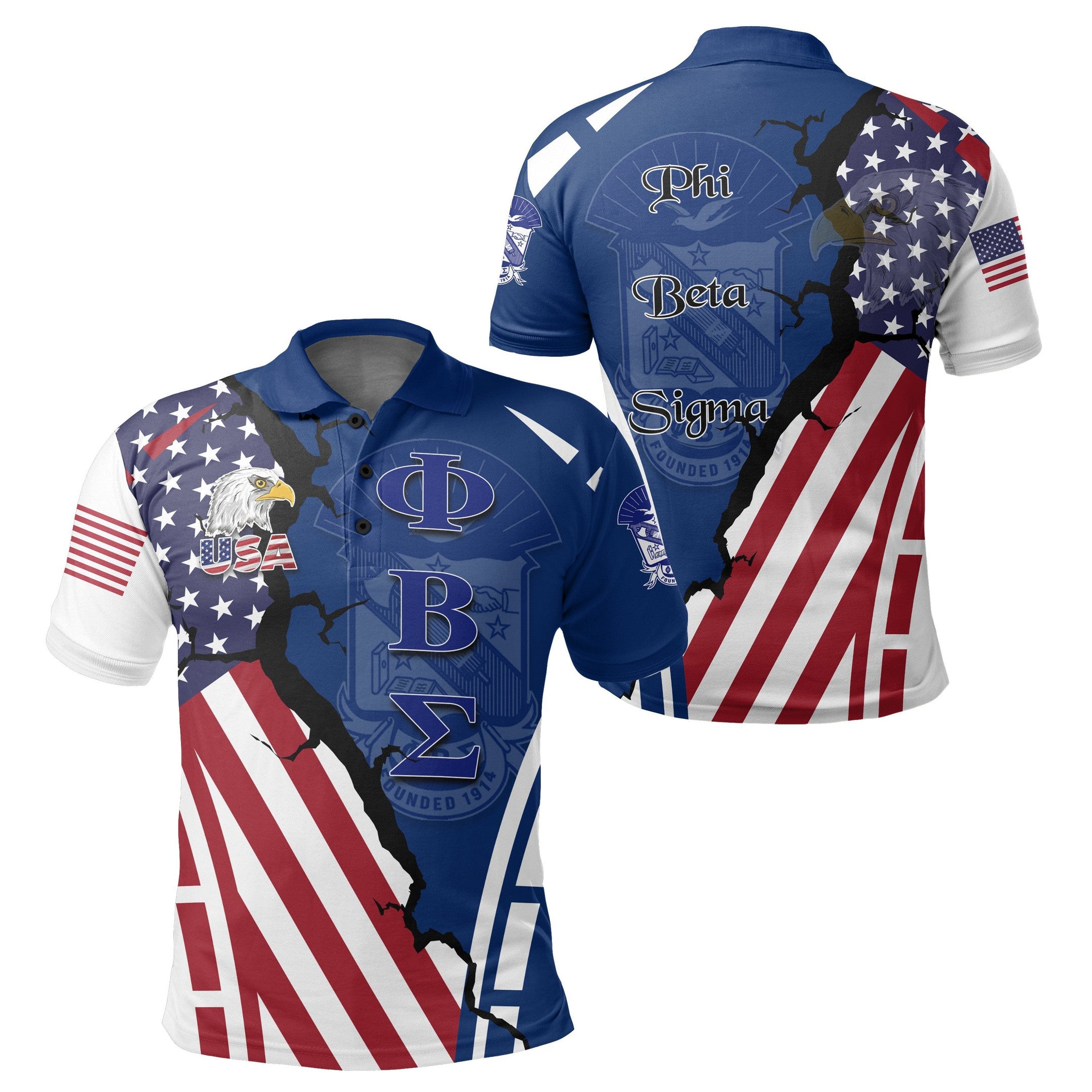 Fraternity Polo – American Phi Beta Sigma Polo Shirt