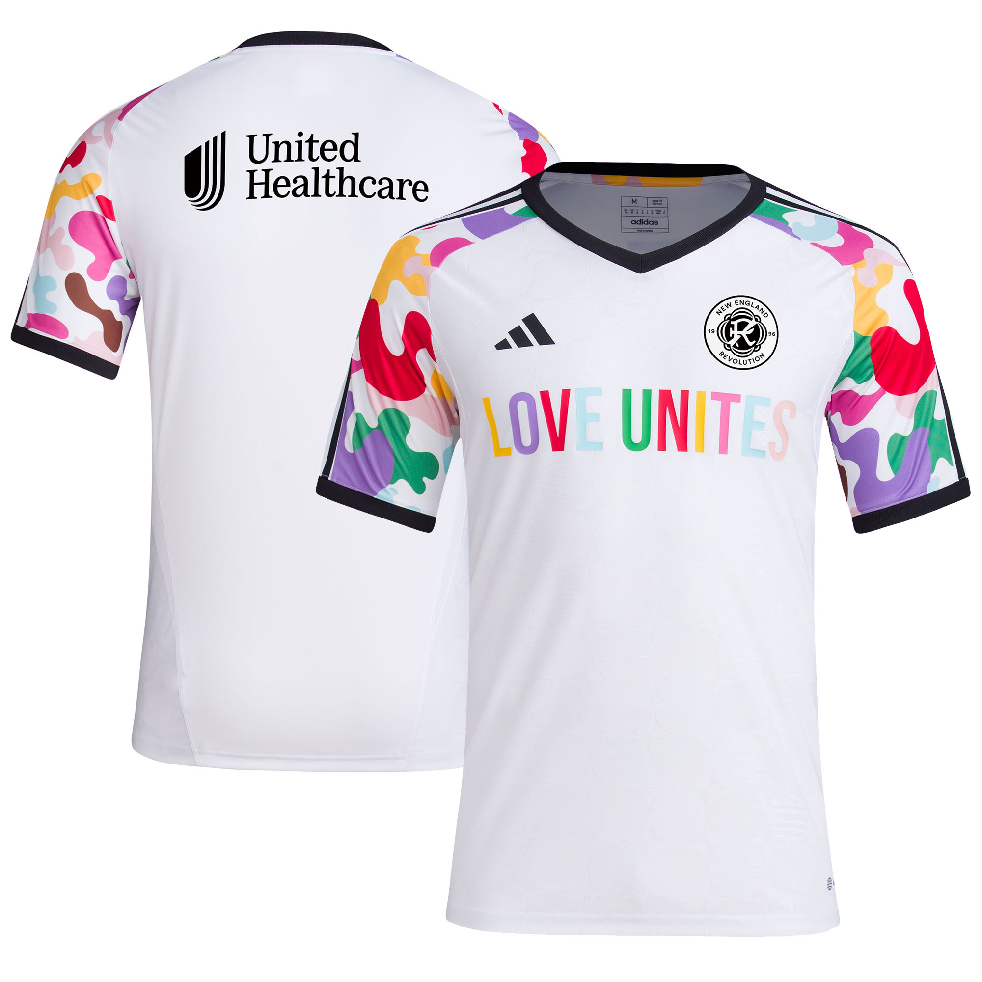 New England Revolution 2023 Pride Pre-Match Top – White