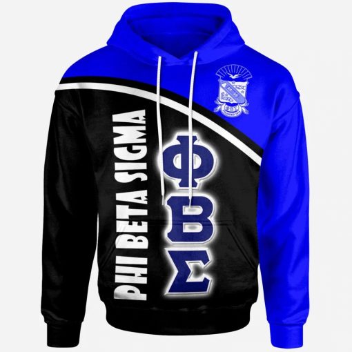 Phi Beta Sigma Hoodie – Fraternity Curve Version Hoodie