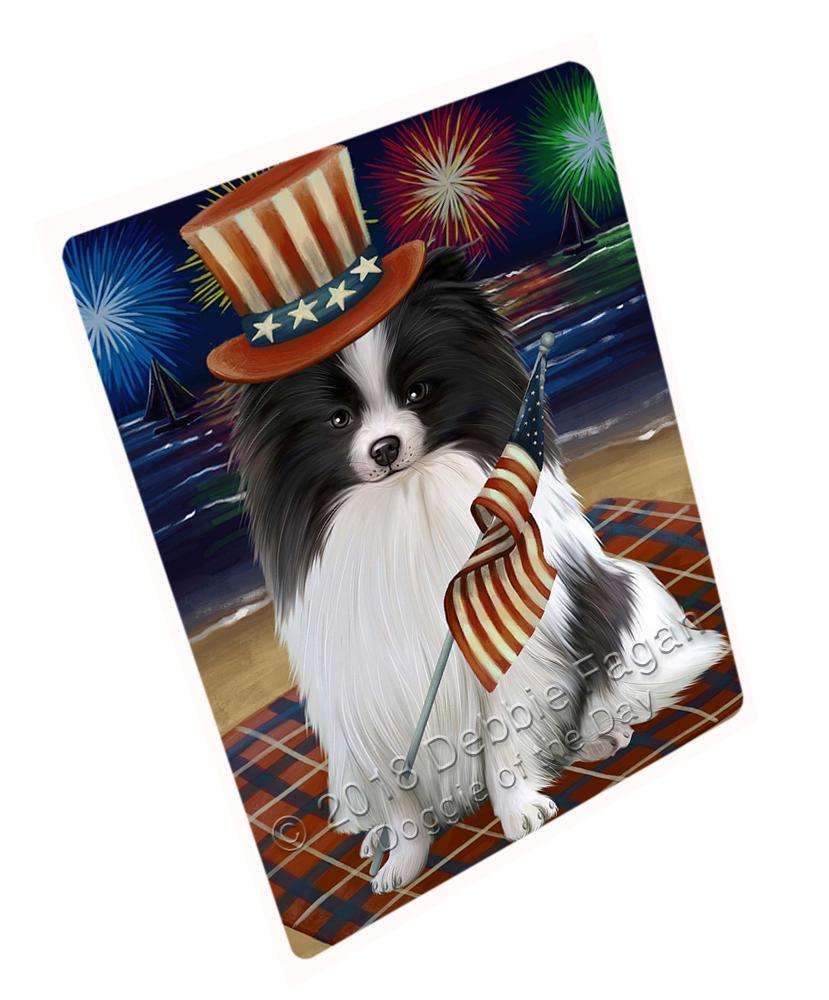 4Th Of July Independence Day Firework Pomeranian Dog Blanket Blnkt56325 (37X57 Sherpa)