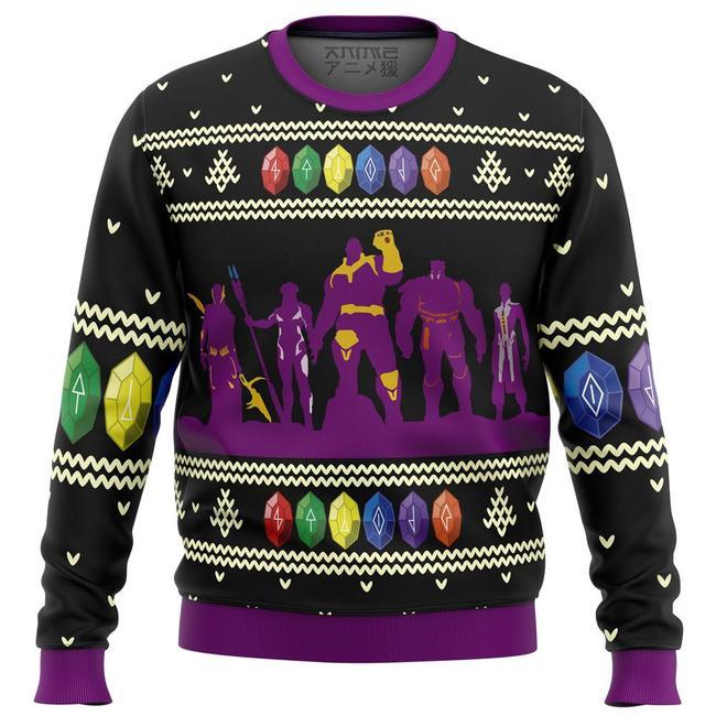 THANOS PREMIUM UGLY CHRISTMAS SWEATER – AMAZING GIFT IDEA – THANKSGIVING GIFT