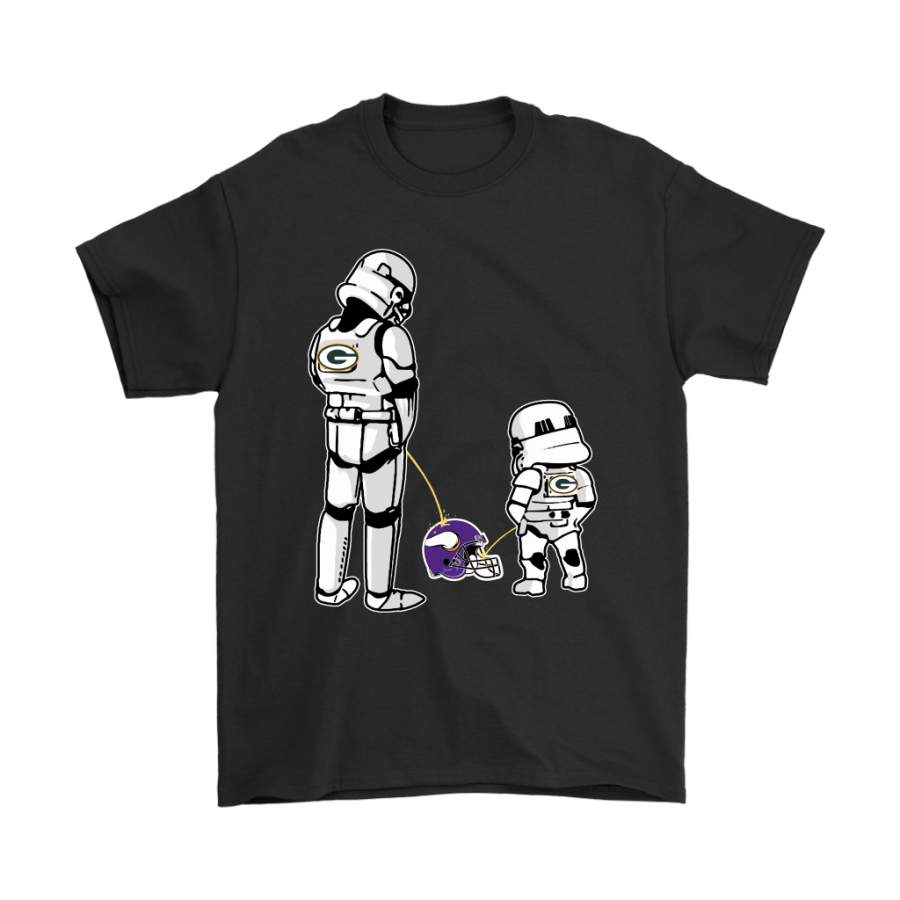 Green Bay Packers Father & Child Stormtroopers Piss On You Shirts