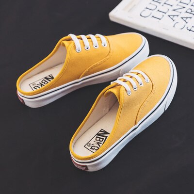 Women’S Candy Color Half Sneakers