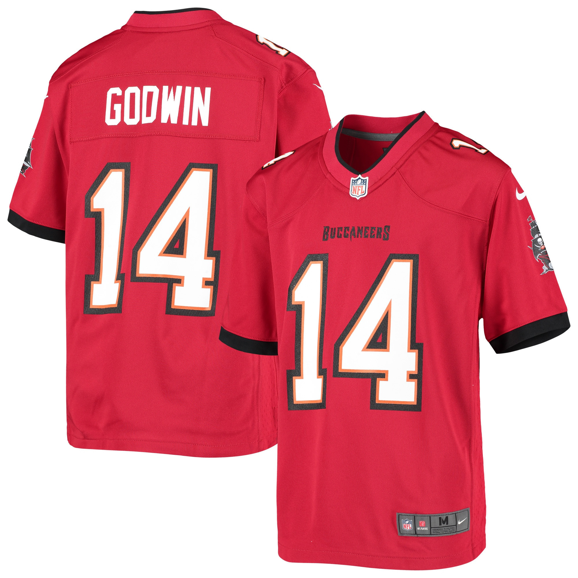 Chris Godwin Tampa Bay Buccaneers Team Game Jersey – Red NFL